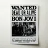 Bon Jovi – Wanted Dead Or Alive Fine Art Music Poster