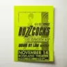 Buzzcocks and Lunachicks – Go-Kart Across America Tour Roseland Theater Fine Art Concert Poster