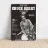 Chuck Berry and Geordie – Festhalle Frankfurt 1973 Fine Art Concert Poster