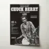 Chuck Berry and Geordie – Festhalle Frankfurt 1973 Fine Art Concert Poster