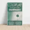 Coldplay and Grandaddy – Arlene Schnitzer Concert Hall and Benaroya Hall Fine Art Concert Poster