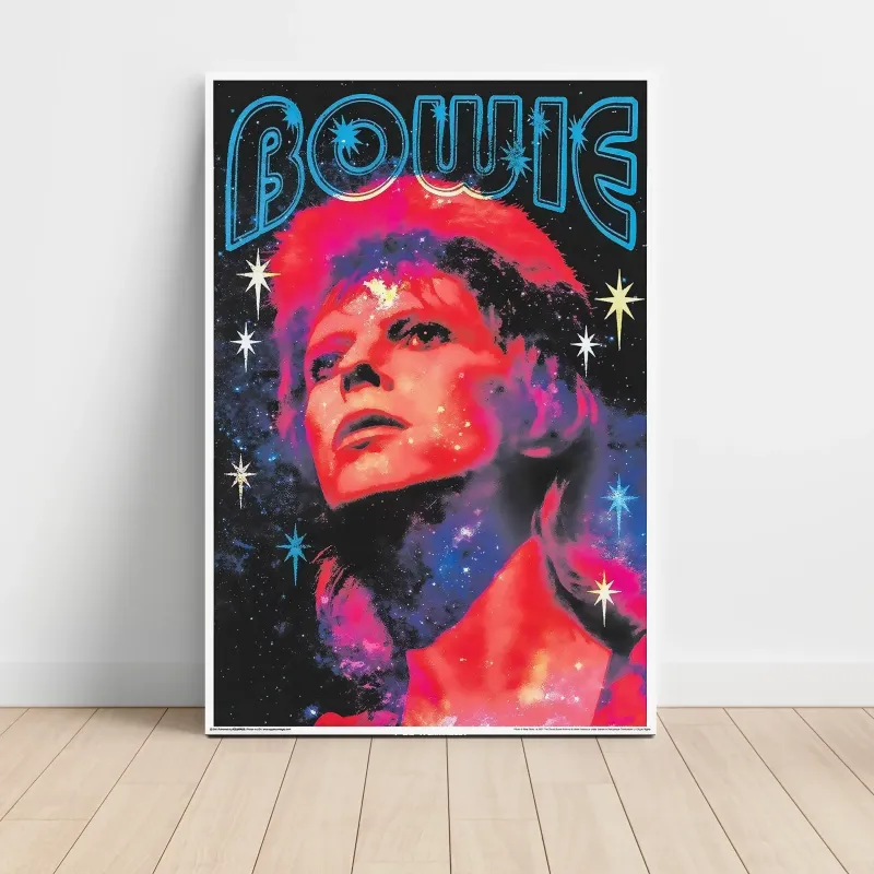David Bowie – Cosmic Ziggy Fine Art Music Poster