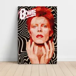David Bowie – Ziggy Stardust Pop Art Fine Art Music Poster