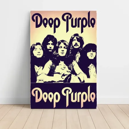 Deep Purple – Band Portrait Fine Art Music Poster