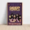 Deep Purple – Machine Head Tour 1972 Huntsville Fine Art Concert Poster