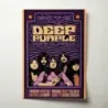 Deep Purple – Machine Head Tour 1972 Huntsville Fine Art Concert Poster