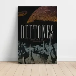 Deftones – Avalon Hollywood 2009 Benefit For Chi Cheng Fine Art Concert Poster