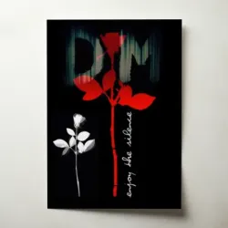 Depeche Mode – Enjoy The Silence Fine Art Music Poster