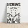 Descendents and Suicide Machines – La Luna Fine Art Concert Poster