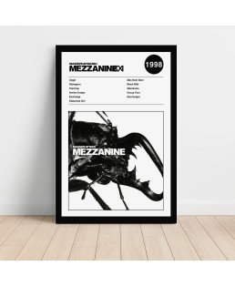 Massive Attack - Mezzanine Fine Art Album Poster