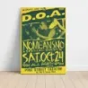 D.O.A. and NoMeansNo – Pine Street Theatre Fine Art Concert Poster
