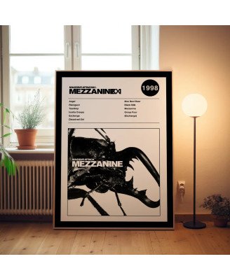 Massive Attack - Mezzanine Fine Art Album Poster