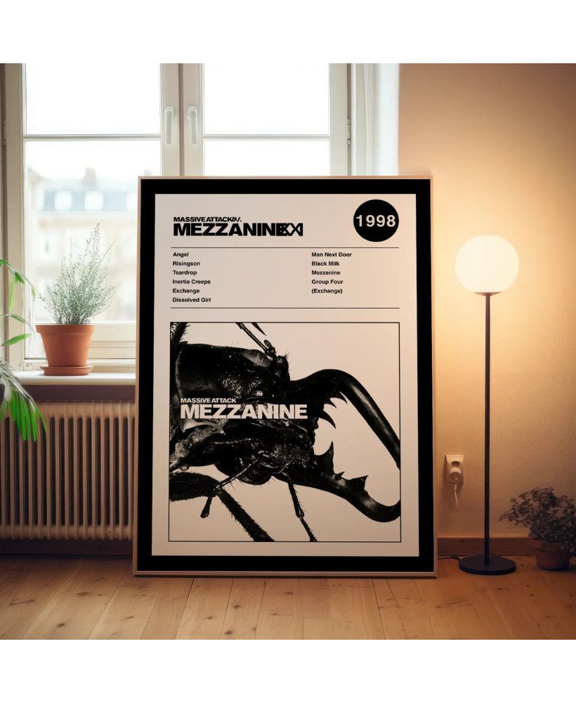 Massive Attack - Mezzanine Fine Art Album Poster
