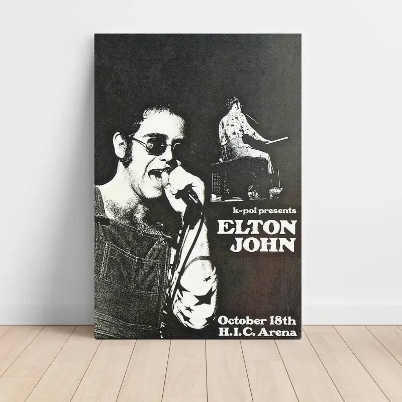 Elton John – H.I.C. Arena Fine Art Concert Poster