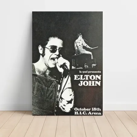 Elton John – H.I.C. Arena Fine Art Concert Poster