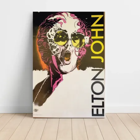 Elton John – Pop Art Portrait Fine Art Music Poster