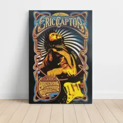 Eric Clapton – Madison Square Garden 2018 Fine Art Concert Poster
