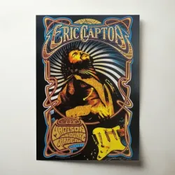 Eric Clapton – Madison Square Garden 2018 Fine Art Concert Poster