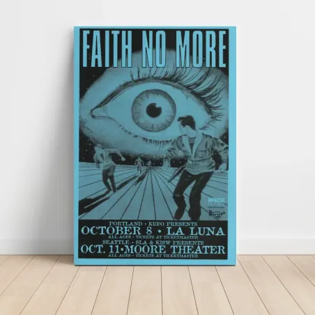 Faith No More – La Luna and Moore Theater Fine Art Concert Poster