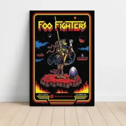 Foo Fighters – Merriweather Post Pavilion 2018 Fine Art Concert Poster