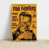 Foo Fighters – Ryman Auditorium Nashville Halloween Fine Art Concert Poster