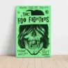 Foo Fighters – The Roxy Theater Los Angeles Fine Art Concert Poster