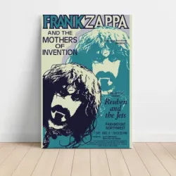 Frank Zappa and The Mothers Of Invention – Paramount Northwest Fine Art Concert Poster