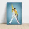 Freddie Mercury – Yellow Jacket Illustration Fine Art Music Poster