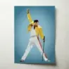 Freddie Mercury – Yellow Jacket Illustration Fine Art Music Poster