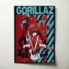 Gorillaz – Band Illustration Fine Art Music Poster