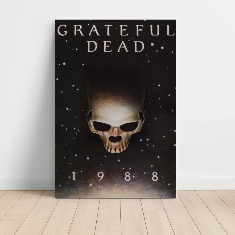 Grateful Dead – 1988 Skull Fine Art Concert Poster