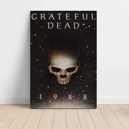 Grateful Dead – 1988 Skull Fine Art Concert Poster
