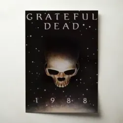 Grateful Dead – 1988 Skull Fine Art Concert Poster