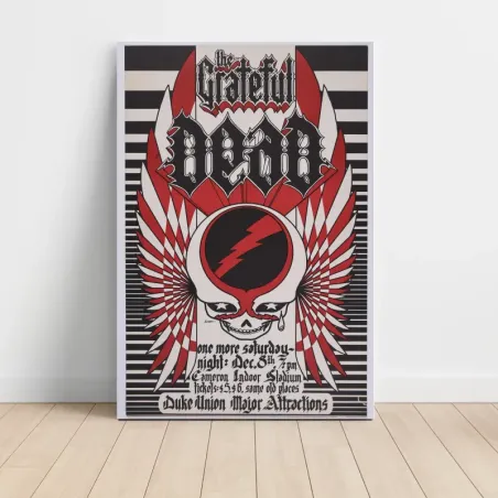 Grateful Dead – Cameron Indoor Stadium Duke Fine Art Concert Poster
