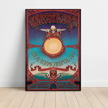 Grateful Dead and It's A Beautiful Day – Theater Of Madness Fine Art Concert Poster