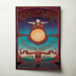 Grateful Dead and It's A Beautiful Day – Theater Of Madness Fine Art Concert Poster
