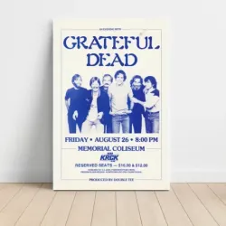 Grateful Dead – Memorial Coliseum Fine Art Concert Poster