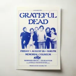 Grateful Dead – Memorial Coliseum Fine Art Concert Poster