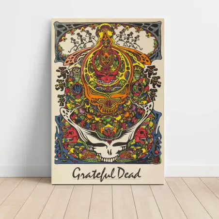 Grateful Dead – Steal Your Face Psychedelic Fine Art Music Poster