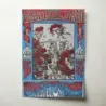 Grateful Dead and Oxford Circle – Avalon Ballroom Skeleton and Roses Fine Art Concert Poster