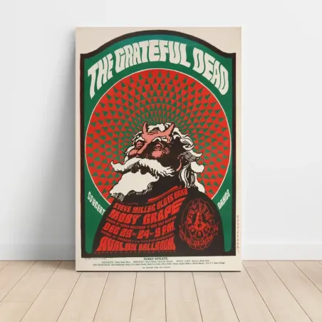 Grateful Dead and Steve Miller Blues Band – Avalon Ballroom Fine Art Concert Poster