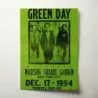 Green Day – Madison Square Garden 1994 Fine Art Concert Poster