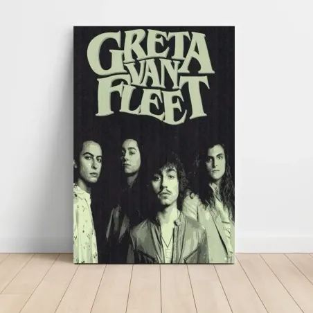 Greta Van Fleet – Band Photo Fine Art Music Poster