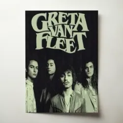 Greta Van Fleet – Band Photo Fine Art Music Poster