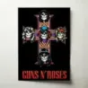 Guns N' Roses – Appetite Cross Red Fine Art Music Poster