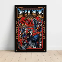 Guns N' Roses – Not In This Lifetime Tour Fine Art Concert Poster