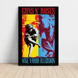 Guns N' Roses – Use Your Illusion Fine Art Music Poster