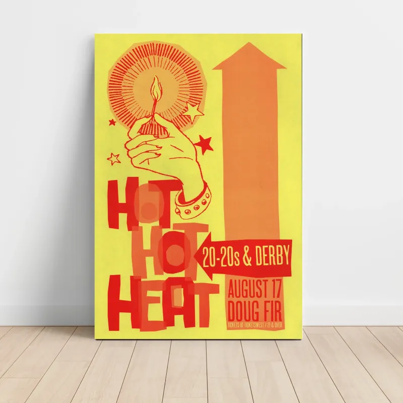 Hot Hot Heat – Doug Fir Fine Art Concert Poster