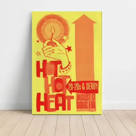 Hot Hot Heat – Doug Fir Fine Art Concert Poster