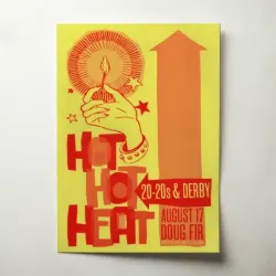 Hot Hot Heat – Doug Fir Fine Art Concert Poster